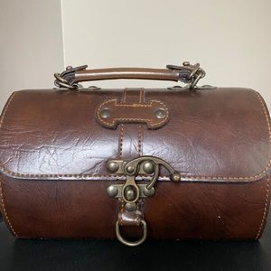 French vintage log bag